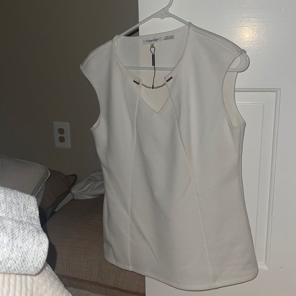 Calvin Klein white M shirt